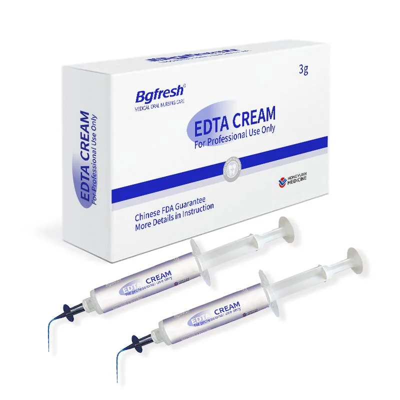 Medical Supply Dental Consumable Material Dental Root Canal Enlargement and Lubricant Paste with EDTA Antibacterial Preparation Before Root Canal Treatment V