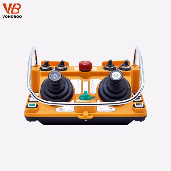 Hydraulic Crane Joystick Long Distance Industrial Radio Wireless Remote Controls