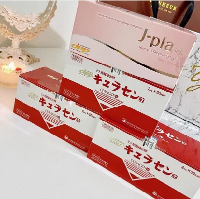 Jbp Original Brand Curacen Laennec Placenta Planetbio Laennec Melsmon Human Placenta (50 ampules) From Jbp Japan Whitening Products for Mesotherapy Skin Care