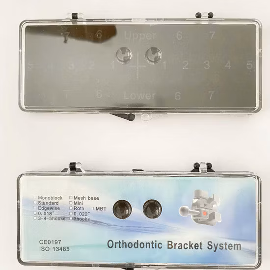 Orthodontic Use Dental Ceramic Tongue Side Buckle Consumables Dental